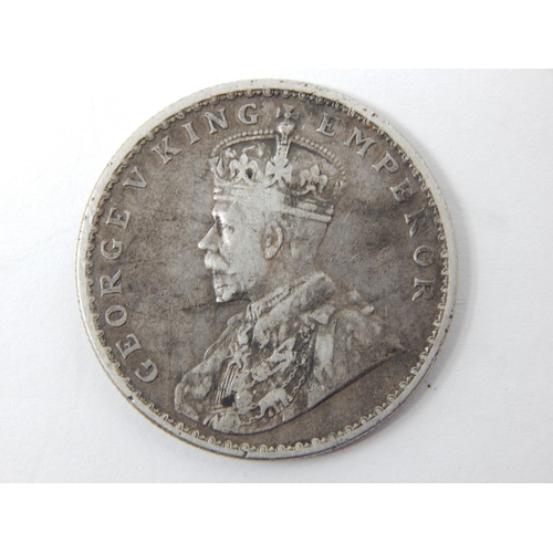 246 - King George V Silver One Rupee 1917.