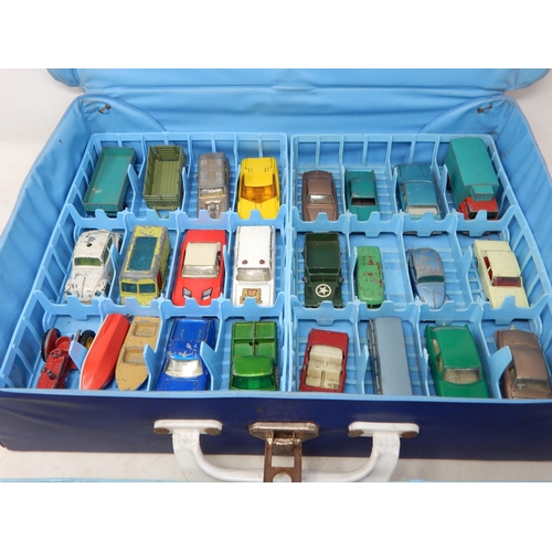 473 - MATCHBOX SERIES: Collectors Case with Four Inner Trays Containing 48 vehicles.