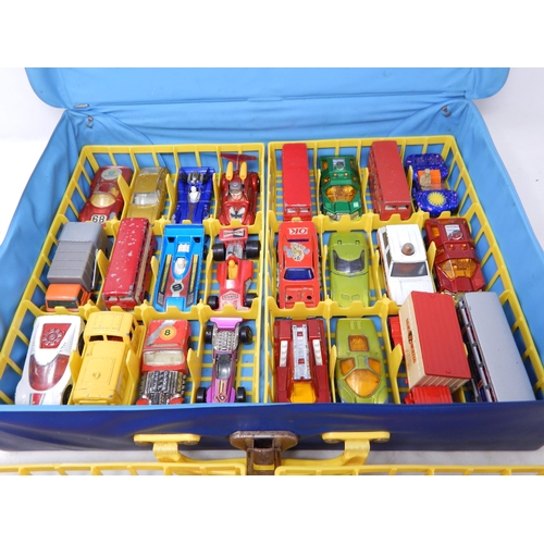 474 - MATCHBOX SERIES: Collectors Case with Four Inner Trays Containing 48 vehicles.