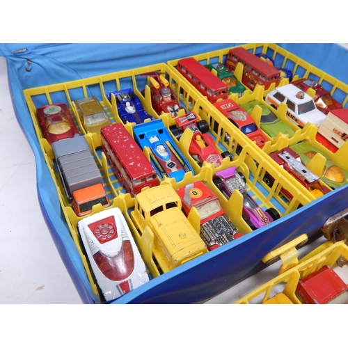 474 - MATCHBOX SERIES: Collectors Case with Four Inner Trays Containing 48 vehicles.