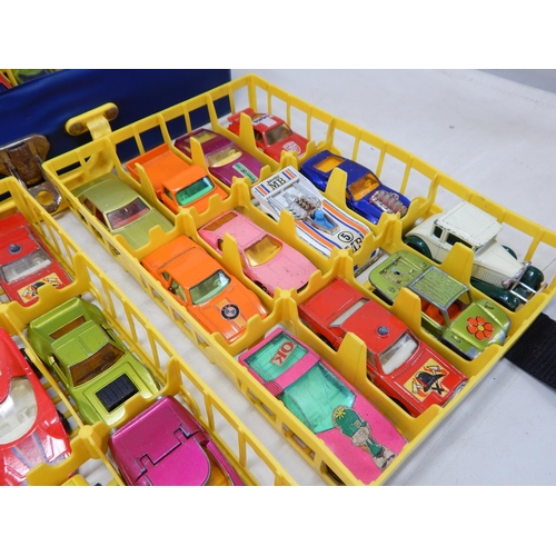 474 - MATCHBOX SERIES: Collectors Case with Four Inner Trays Containing 48 vehicles.