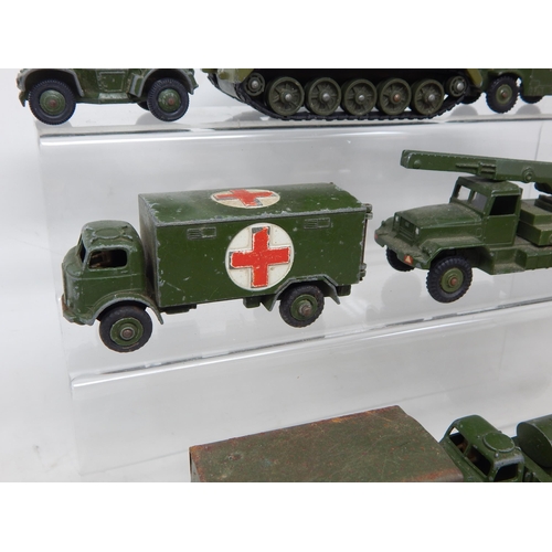 478 - DINKY TOYS: Military Vehicles (10)