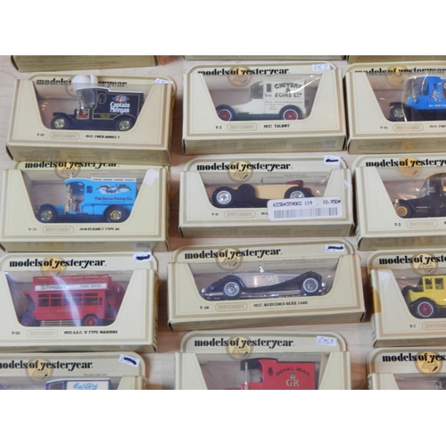 497 - 34 x Matchbox Models of Yesteryear (boxed)