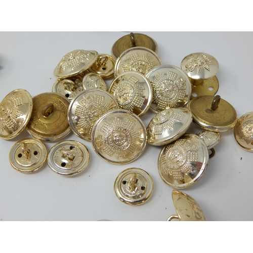 570 - Large Quantity of Military Staybrite Buttons