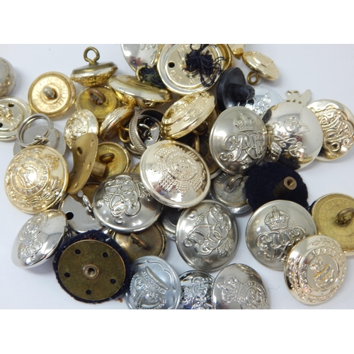 570 - Large Quantity of Military Staybrite Buttons