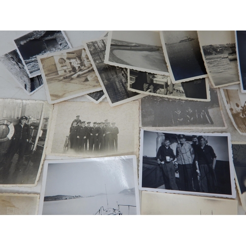 539 - WWII: Quantity of German Kriegsmarine Personal Photographs.