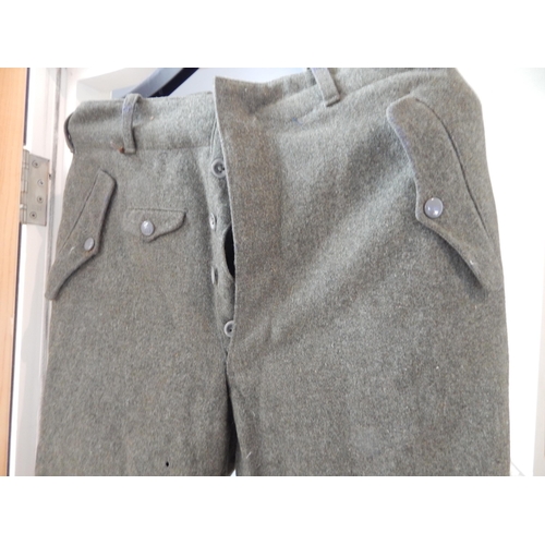 542 - WWII: Pair of German Paratroopers Trousers.