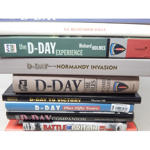 550 - WWII: Quantity of Good Books relating to D-Day (lot)