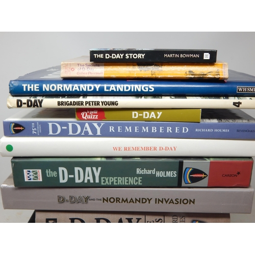 550 - WWII: Quantity of Good Books relating to D-Day (lot)