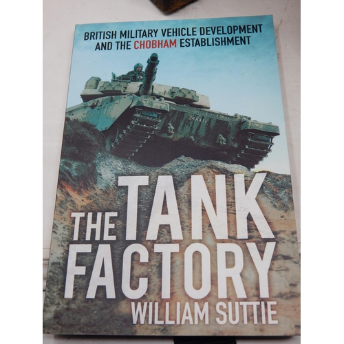 554 - A pair of Wooden Tank Shell Moulds together with a copy of 