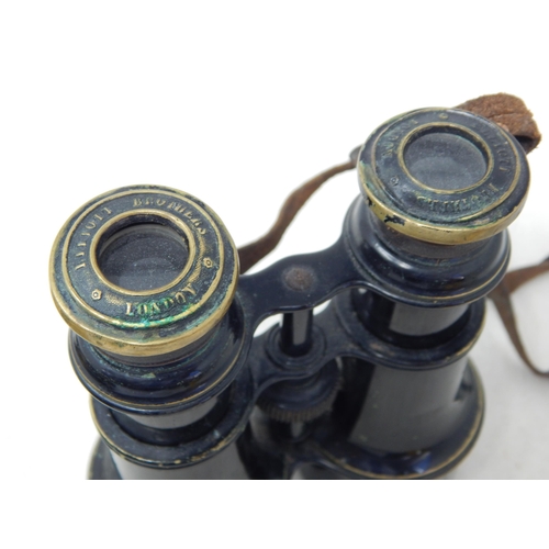 562 - Two Pairs of Antique Binoculars by Elliott Brothers London & Frodshiv & Keen Liverpool