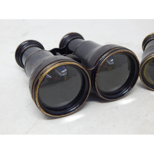 563 - Two Pairs of Antique French Binoculars