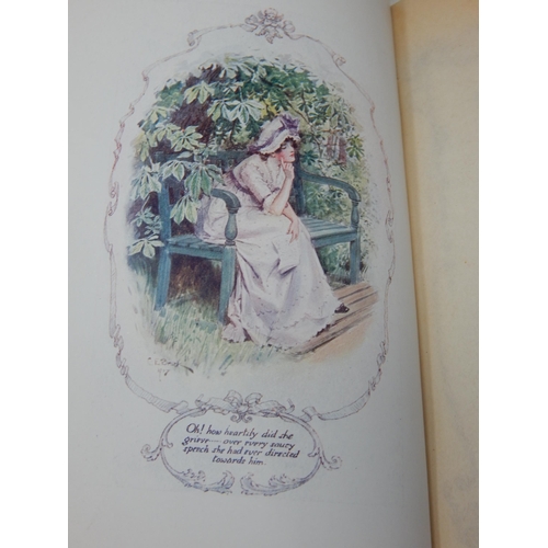 677 - JANE AUSTEN: Complete Set of 6 Books 1907-1909 by J.M Dent & Co, London with Coloured Illustrations ... 