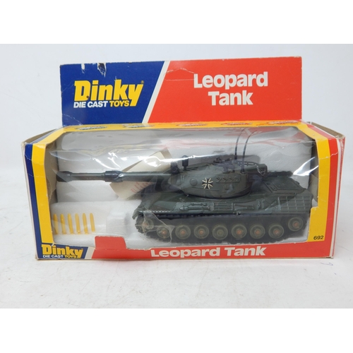 509 - DINKY TOYS: 692 Leopard Tank