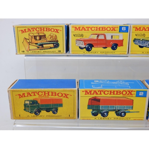 481 - MATCHBOX SERIES: Original Vehicles in Original Boxes (11)