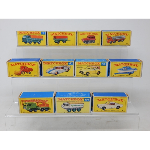 510 - MATCHBOX SERIES: Original Vehicles in Original Boxes (11)