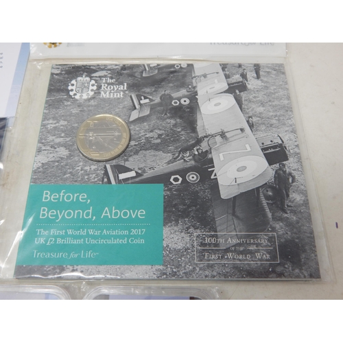 70 - The Brexit 50p Capsule Edition 50p cased with COA; Before, Beyond, Above £2 coin in Royal Mint blist... 