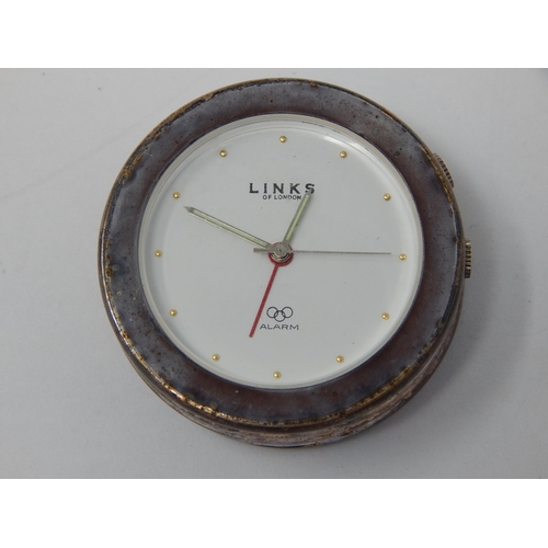 99 - Links of London travel Clock in presentation case