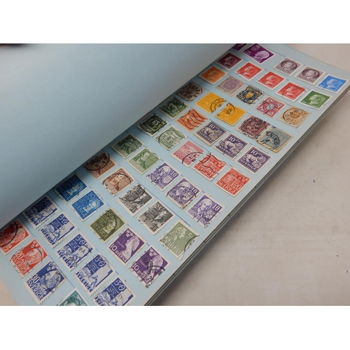 208 - Large Quantity of G.B & World Stamps contained on 100+ sheets contained in a Huge Postage Stamps of ... 