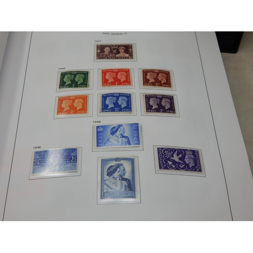 209 - STANLEY GIBBONS: 4 x Albums of Stamps of Great Britain with Outer Sleeves Containing a Massive Colle... 