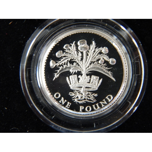 112 - 1998 UK Silver Proof PIEDFORT £2 coin; 1989 Silver Proof One Pound coin; 2007 Her Majesty Queen Eliz... 