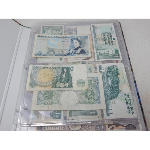 Large Collection of GB and World Banknotes housed in a collectors album
