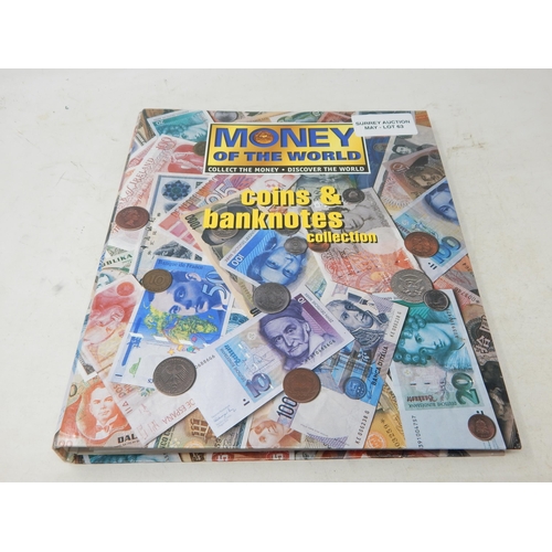 63 - Large Collection of GB and World Banknotes housed in a collectors album