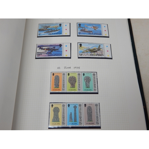 102 - A huge collection of Mint Stamps housed in 2 x vintage green Stanley Gibbons albums comprising: Asce... 