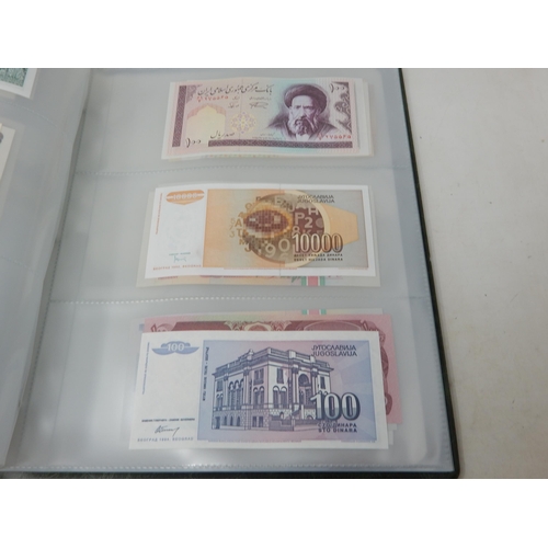 1 - Large collection of GB and World Banknotes housed in 2 x collectors albums