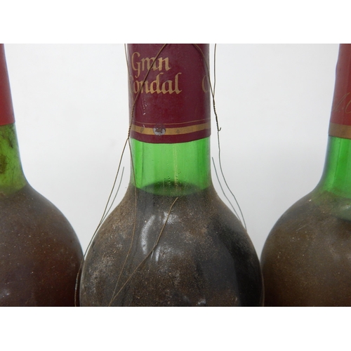 925 - Cotes De Blaye 1979, Gran Condal Rioja 1981, Berona Rioja 1981, Tinto Valbuena Ribera Del Duero 1987