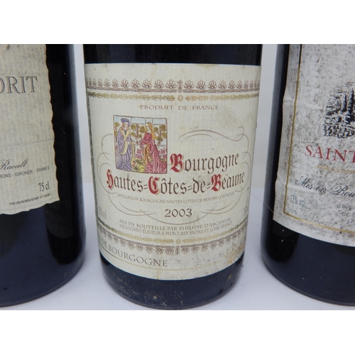 927 - Chateau Guillorit Bordeaux 2003, Cotes De Beaune 2003, Saint Chinian 2004