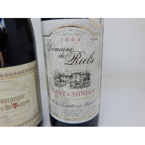 927 - Chateau Guillorit Bordeaux 2003, Cotes De Beaune 2003, Saint Chinian 2004