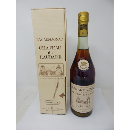 937 - Bas Armagnac Chateau De Laubade 70cl