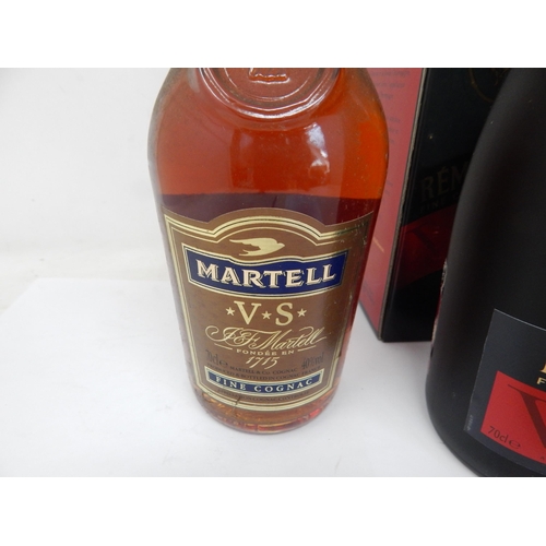 945 - Remy Martin Fine Champagne Cognac, Martell V.S.O.P Cognac & Martell V.S Fine Cognac (3)