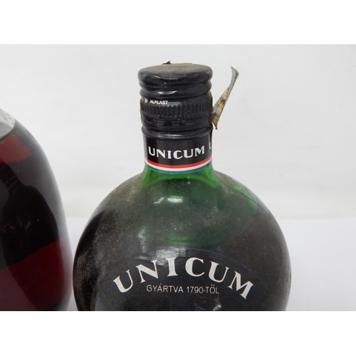 948 - Aniversario Pampero Rum 1963 + Unicum Zwack Liqueur.