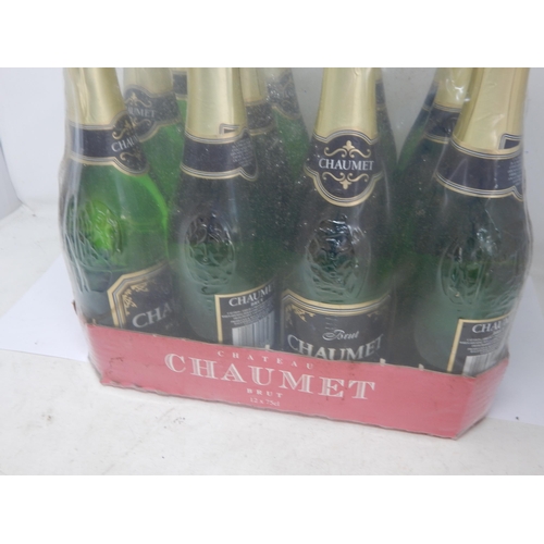 957 - 12 x Bottles of Chateau Chaumet Brut