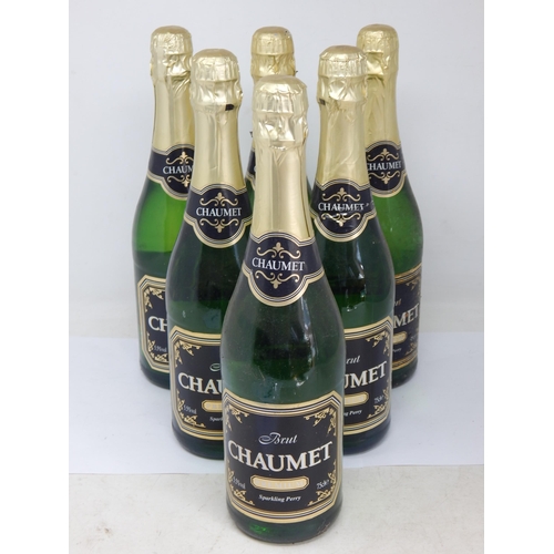 958 - 6 x Bottles of Brut Chaumet Premium Sparkling Perry