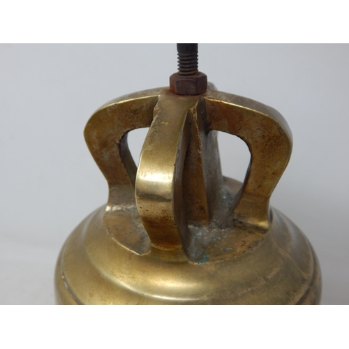 596 - WWII: HMS SCORCHER: This is the Cast Brass  Bell & Clapper From HMS Scorcher who was an S-class subm... 