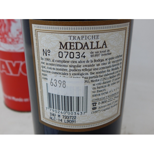 959 - Bottle of Trapiche Medalla 1997 in Original Tin