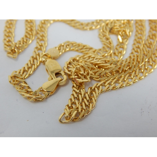 271 - 9ct Yellow Gold Neck Chain: Length 56cm: Weight 9.3g