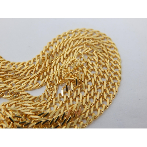 271 - 9ct Yellow Gold Neck Chain: Length 56cm: Weight 9.3g