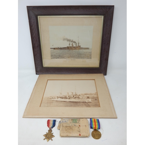 967 - WWI: Royal Navy Medals Awarded to 239077 E.C PICK
A.B.R.N Together with photographs of ships he serv... 