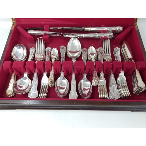 280 - Canteen of Kings Pattern Flatware Including: Dinner Knives & Forks, Dessert Knives, Forks & Spoons, ... 