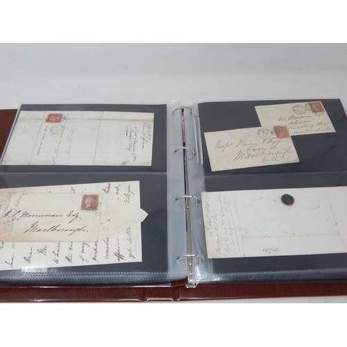 148 - A large and very important collection of pre 1840 (Pre-Stamp) letters, twinned with some Victorian e... 