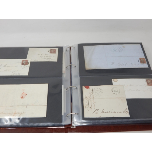 148 - A large and very important collection of pre 1840 (Pre-Stamp) letters, twinned with some Victorian e... 