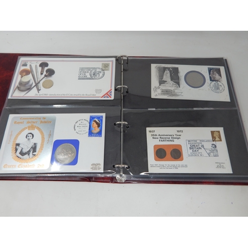 122 - Collection of Coin covers housed in collectors album