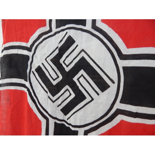 961 - WWII: Nazi Germany Kriegsmarine Flag Berlin 1940: Measuring 50 x 100