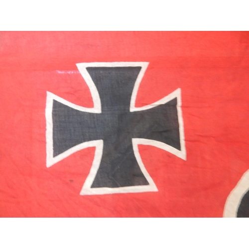 966 - WWII: Nazi Germany OBERCOMMANDO DER WEHRMACHT BERLIN Flag 1939: Measuring 85 x 150