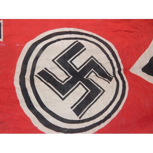 966 - WWII: Nazi Germany OBERCOMMANDO DER WEHRMACHT BERLIN Flag 1939: Measuring 85 x 150