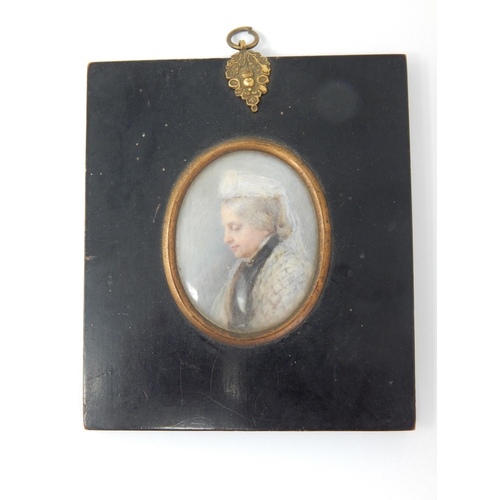 974 - Edwardian Miniature Painting of 